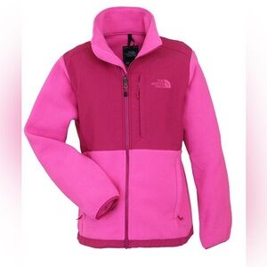 THE NORTH FACE Womens Denali Jacket Linaria Pink/Fuschia Pink size X-Small